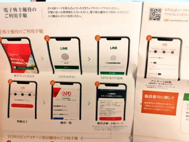 日本駐車場開発の株主優待】朝食付きご招待！TOWAピュアコテージに